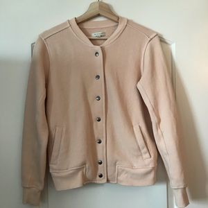 Madewell Bomber Sweatshirt